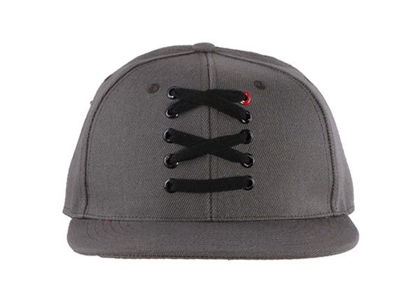 Lace Up Snapback In the Front Tied Shoe