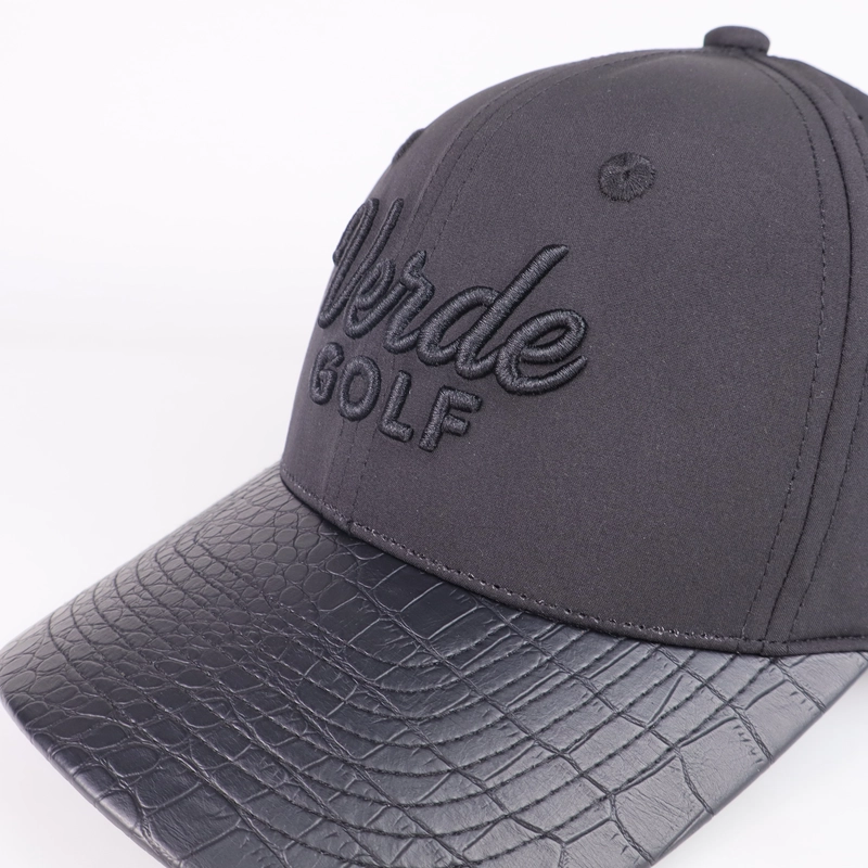 View 3 of a ventilated golf cap reference from the sample library
